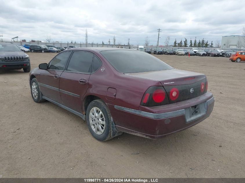 2004 Chevrolet Impala VIN: 2G1WF52E249236376 Lot: 11998771