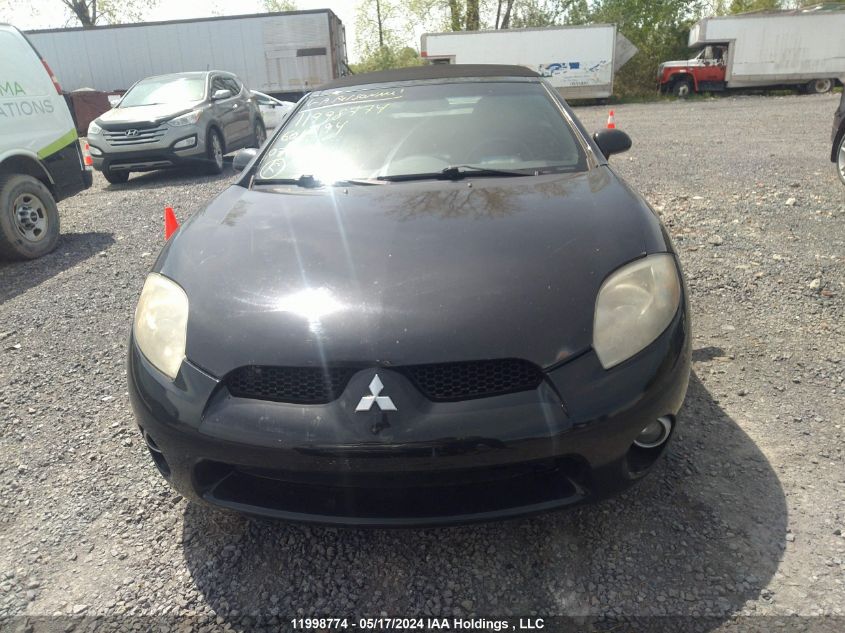 2007 Mitsubishi Eclipse Spyder Gs VIN: 4A3AL25F27E601294 Lot: 11998774