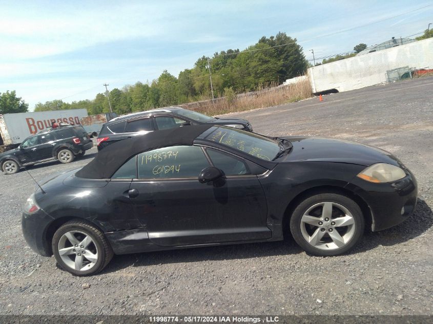 2007 Mitsubishi Eclipse Spyder Gs VIN: 4A3AL25F27E601294 Lot: 11998774