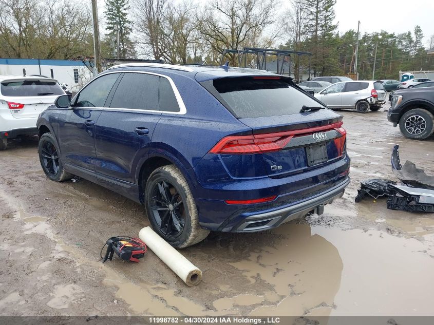 2019 Audi Q8 VIN: WA1DVAF10KD006623 Lot: 11998782