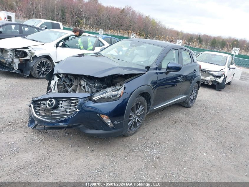 2018 Mazda Cx-3 Grand Touring VIN: JM1DKFD74J0319358 Lot: 11998785