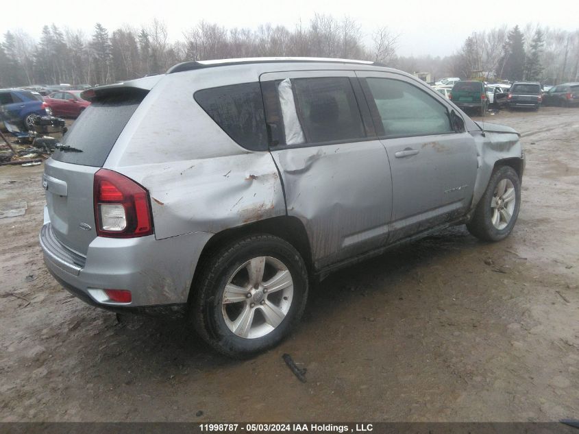 2016 Jeep Compass Sport VIN: 1C4NJDAB6GD771169 Lot: 11998787