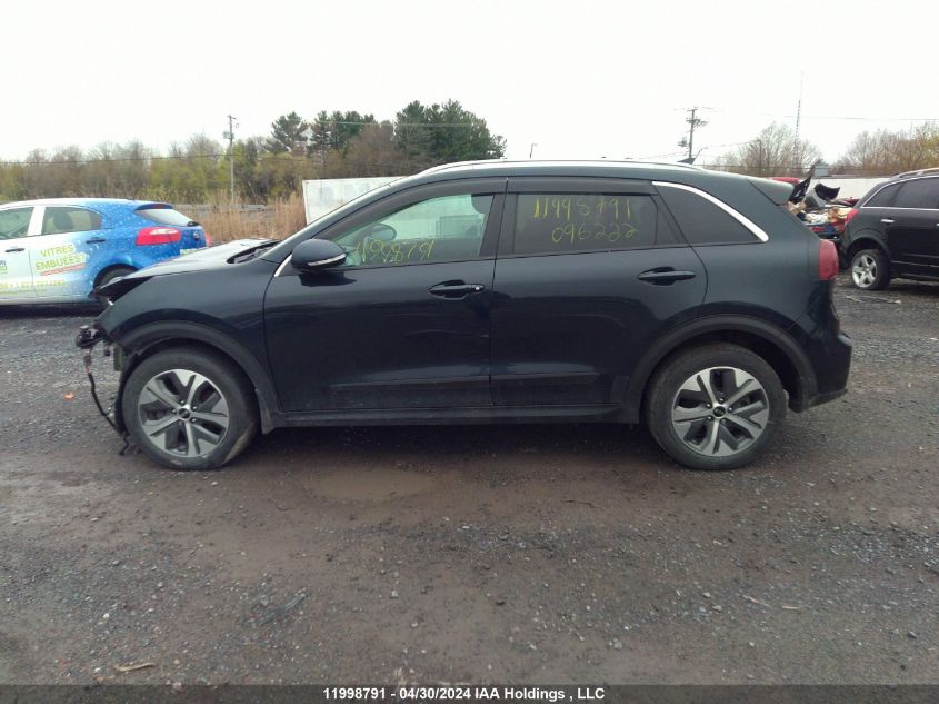 2021 Kia Niro Ev VIN: KNDCC3LG2M5096222 Lot: 11998791