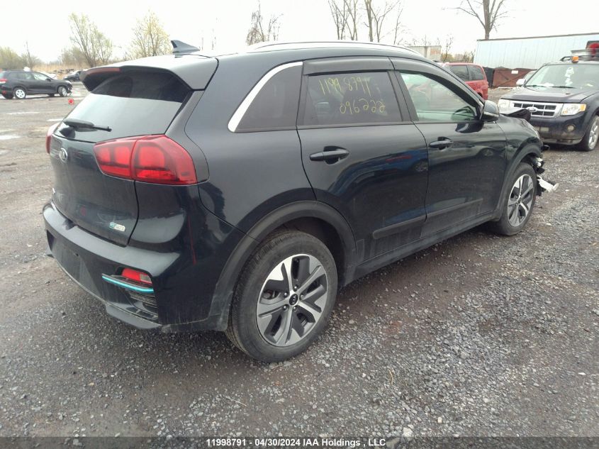 2021 Kia Niro Ev VIN: KNDCC3LG2M5096222 Lot: 11998791