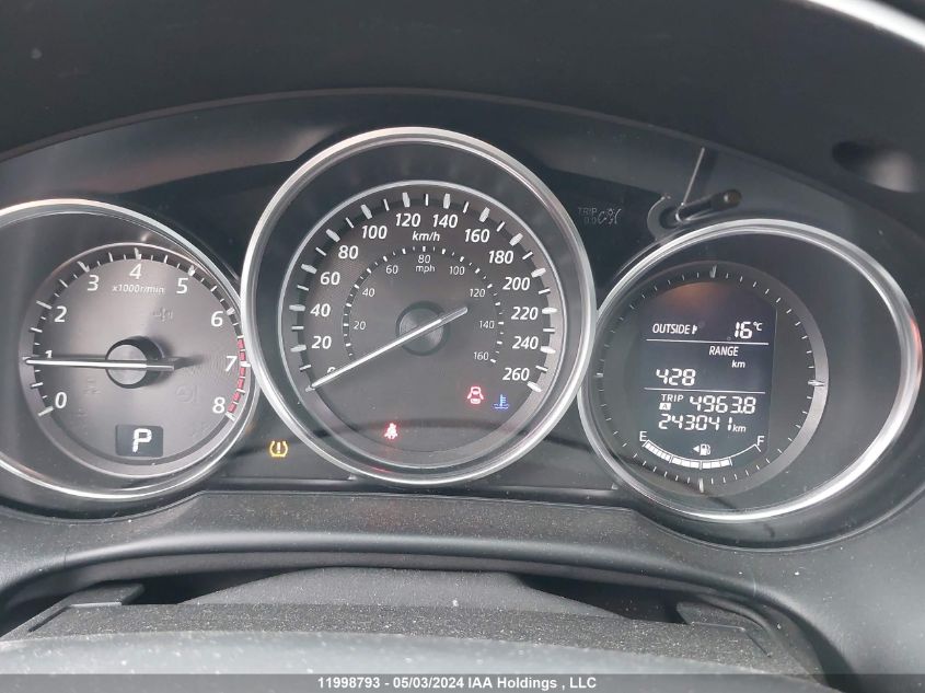 2013 Mazda Cx-5 Touring VIN: JM3KE2CE7D0128035 Lot: 11998793