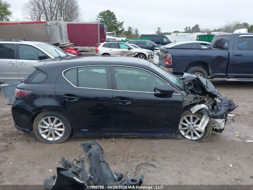 2012 Lexus Ct 200 VIN: JTHKD5BH4C2049187 Lot: 11998795