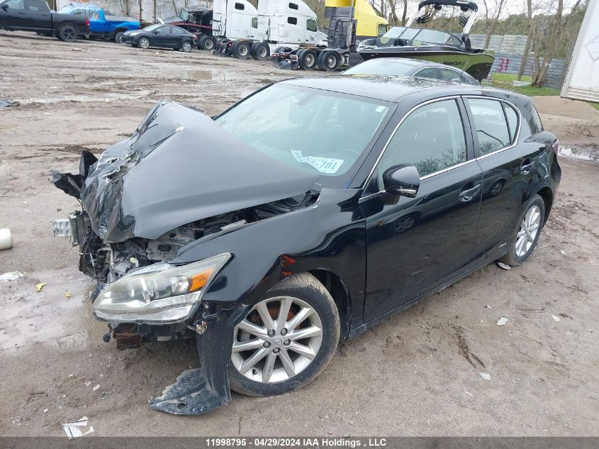 2012 Lexus Ct 200 VIN: JTHKD5BH4C2049187 Lot: 11998795