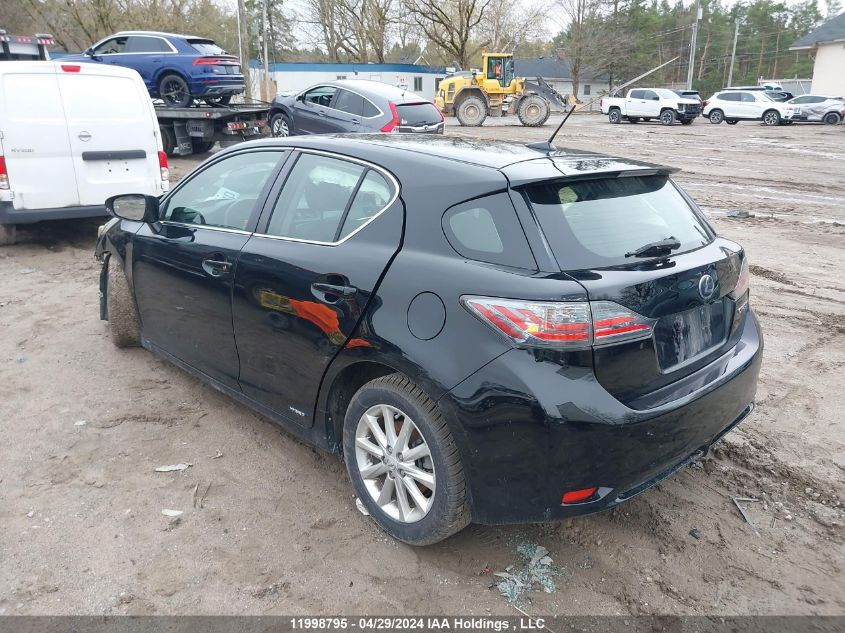 2012 Lexus Ct 200 VIN: JTHKD5BH4C2049187 Lot: 11998795