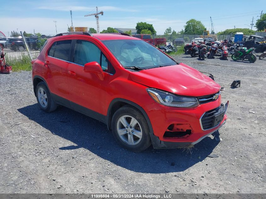 2018 Chevrolet Trax VIN: 3GNCJLSB3JL185053 Lot: 11998804