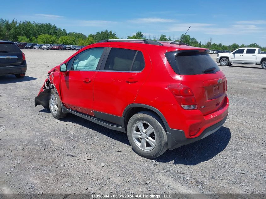 2018 Chevrolet Trax VIN: 3GNCJLSB3JL185053 Lot: 11998804