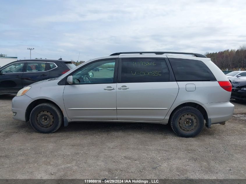 2004 Toyota Sienna Le VIN: 5TDBA23C14S000356 Lot: 11998816