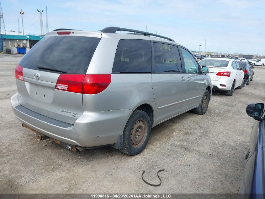 2004 Toyota Sienna Le VIN: 5TDBA23C14S000356 Lot: 11998816