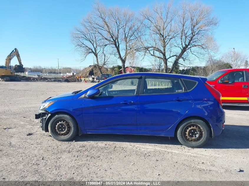 2014 Hyundai Accent Gl VIN: KMHCT5AE7EU155085 Lot: 11998847