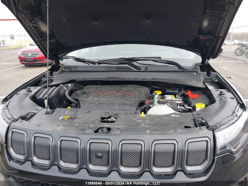 2022 Jeep Compass Trailhawk VIN: 3C4NJDDB2NT220739 Lot: 11998849