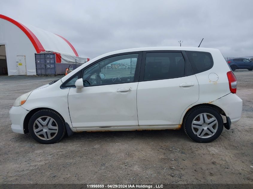 2008 Honda Fit VIN: JHMGD38498S812438 Lot: 11998859