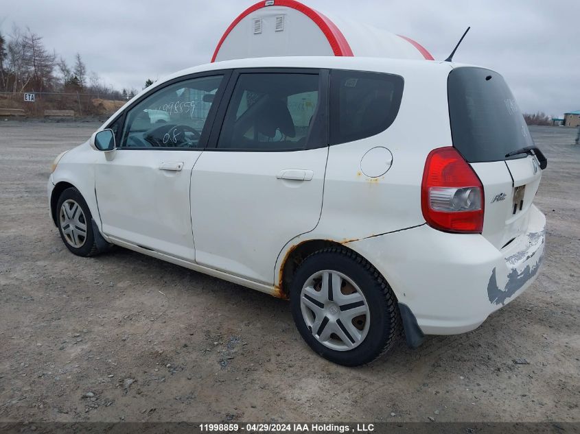 2008 Honda Fit VIN: JHMGD38498S812438 Lot: 11998859