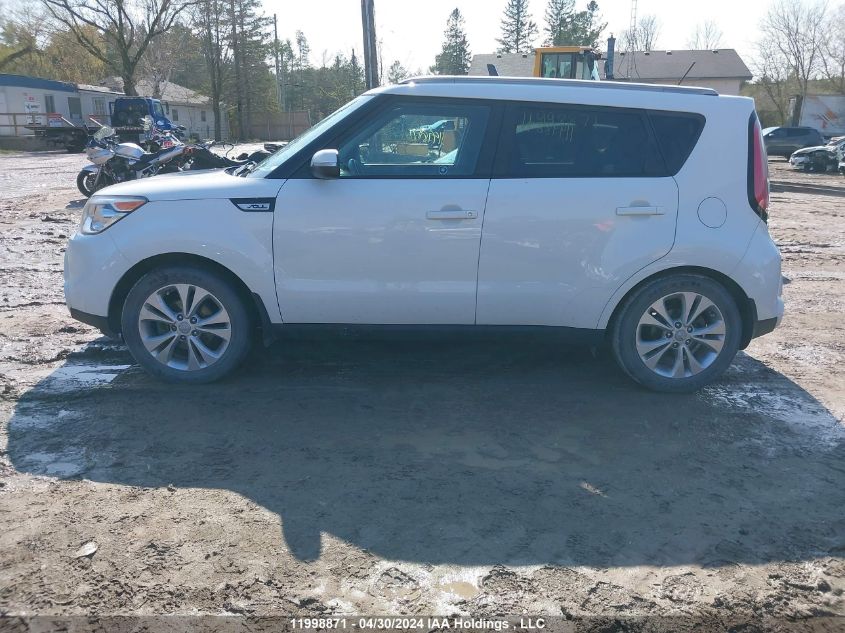 2015 Kia Soul Ex VIN: KNDJP3A57F7796824 Lot: 11998871