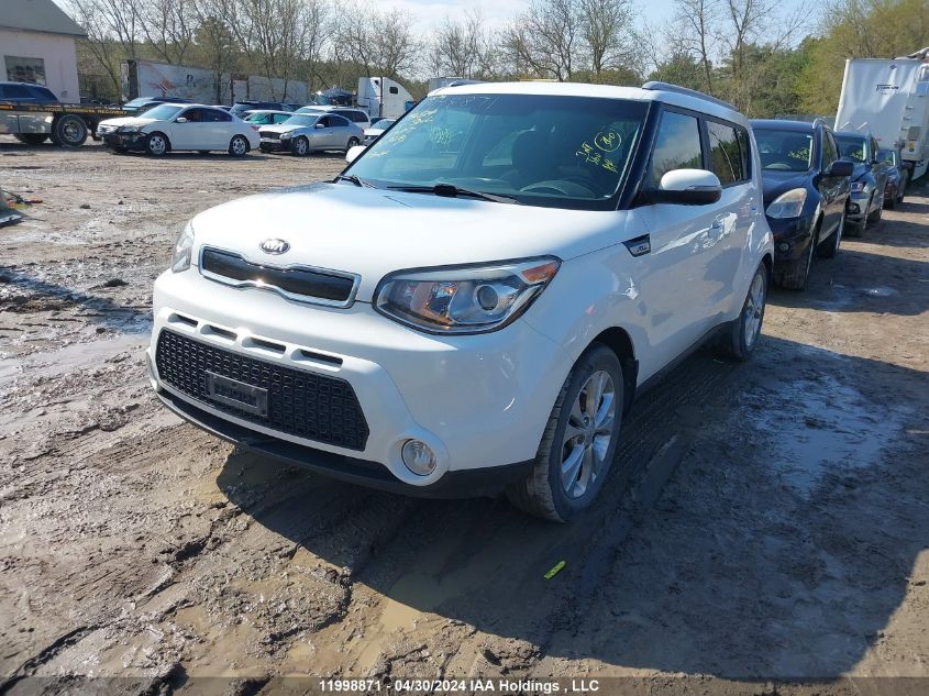 2015 Kia Soul Ex VIN: KNDJP3A57F7796824 Lot: 11998871