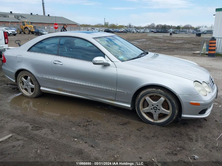 2003 Mercedes-Benz Clk 500 VIN: WDBTJ75J03F059442 Lot: 11998880