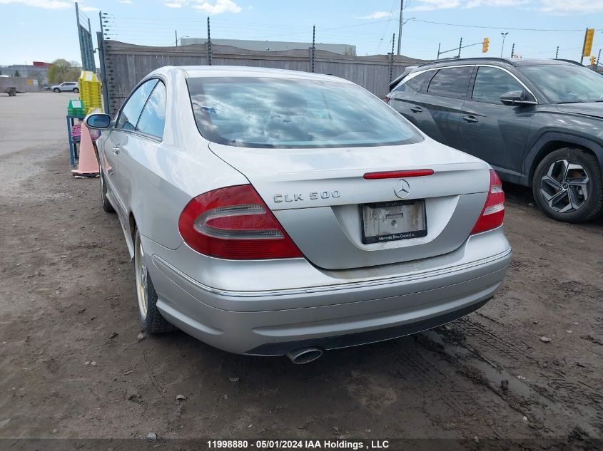 2003 Mercedes-Benz Clk 500 VIN: WDBTJ75J03F059442 Lot: 11998880