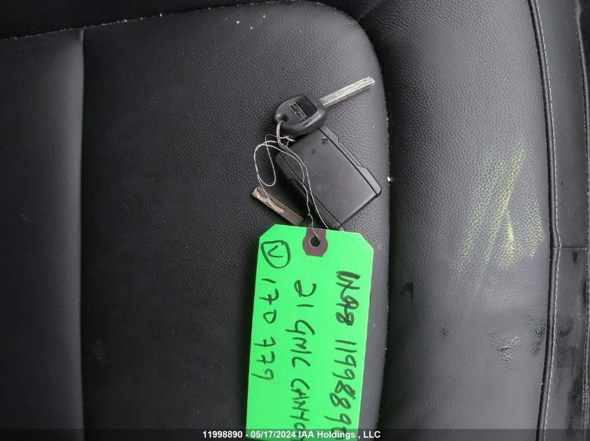 2021 GMC Canyon VIN: 1GTG6CEN0M1170779 Lot: 11998890