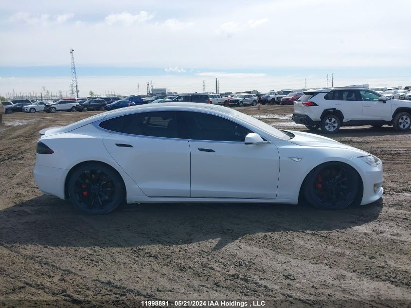 2016 Tesla Model S 90D/P100D/P85D/P90D VIN: 5YJSA1E40GF138124 Lot: 11998891