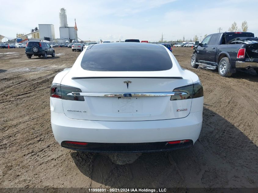 2016 Tesla Model S 90D/P100D/P85D/P90D VIN: 5YJSA1E40GF138124 Lot: 11998891