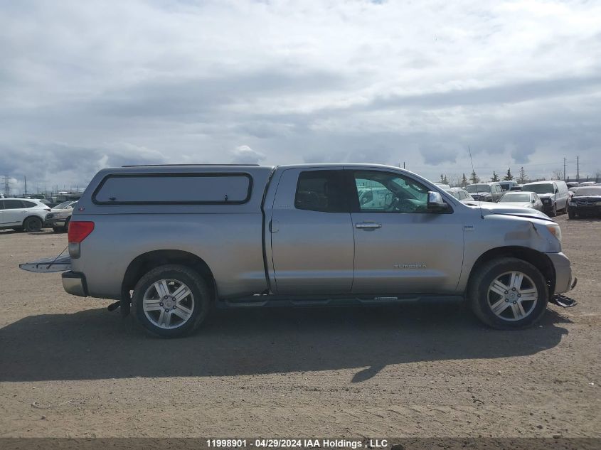 2007 Toyota Tundra Double Cab Limited VIN: 5TFBT58197X004009 Lot: 11998901