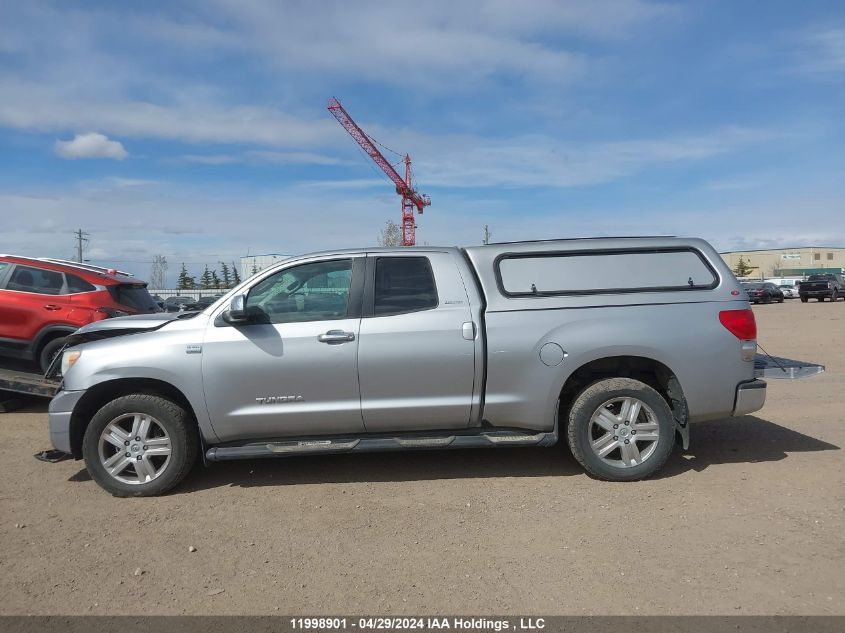 2007 Toyota Tundra Double Cab Limited VIN: 5TFBT58197X004009 Lot: 11998901