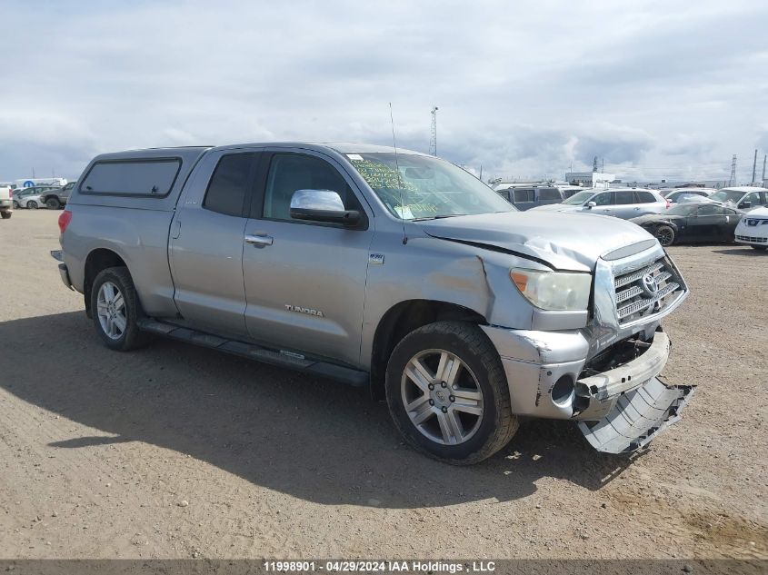 2007 Toyota Tundra Double Cab Limited VIN: 5TFBT58197X004009 Lot: 11998901