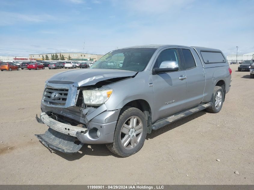 2007 Toyota Tundra Double Cab Limited VIN: 5TFBT58197X004009 Lot: 11998901