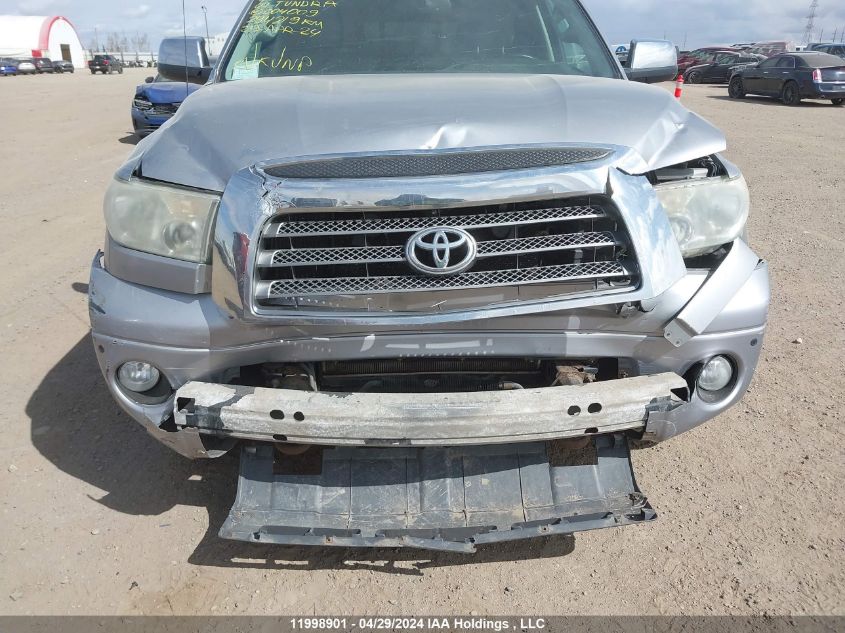 2007 Toyota Tundra Double Cab Limited VIN: 5TFBT58197X004009 Lot: 11998901