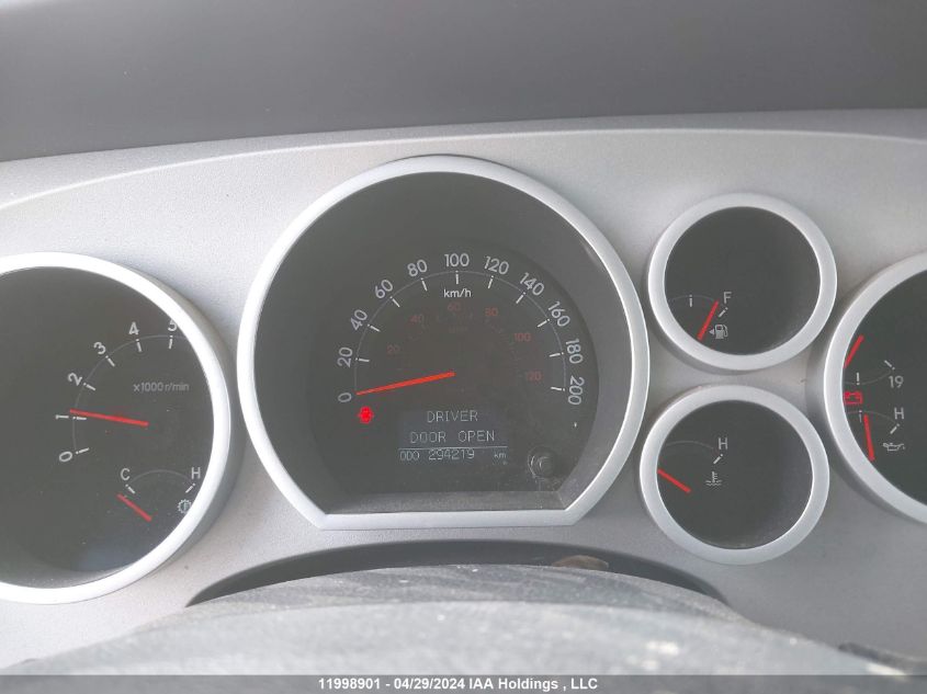 2007 Toyota Tundra Double Cab Limited VIN: 5TFBT58197X004009 Lot: 11998901