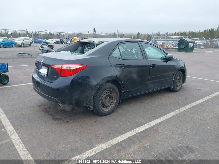 2018 Toyota Corolla Le VIN: 2T1BURHE3JC091578 Lot: 11998902