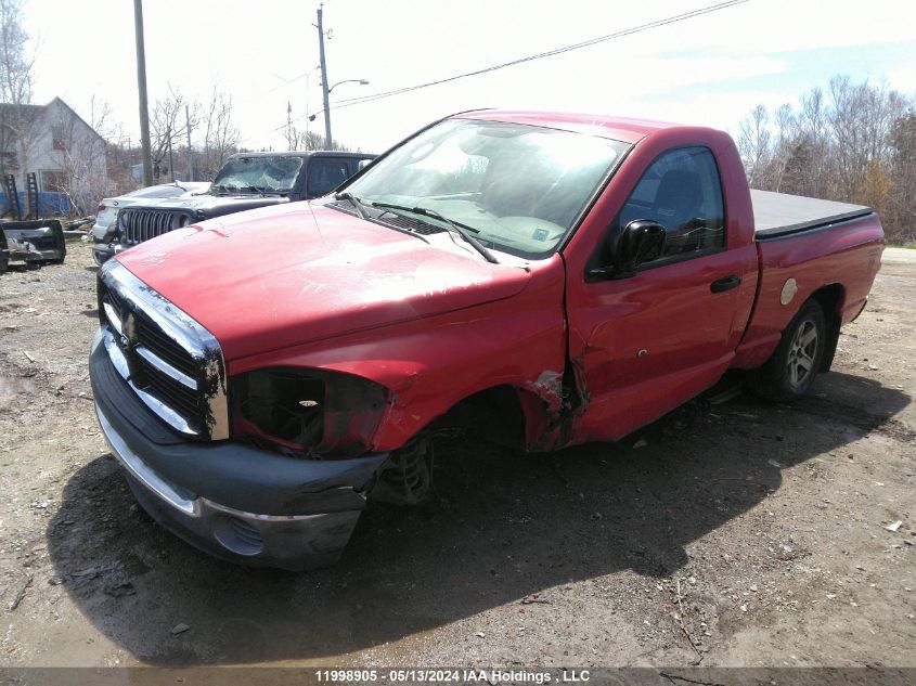 2007 Dodge Ram 1500 St VIN: 1D7HA16K87J608194 Lot: 11998905