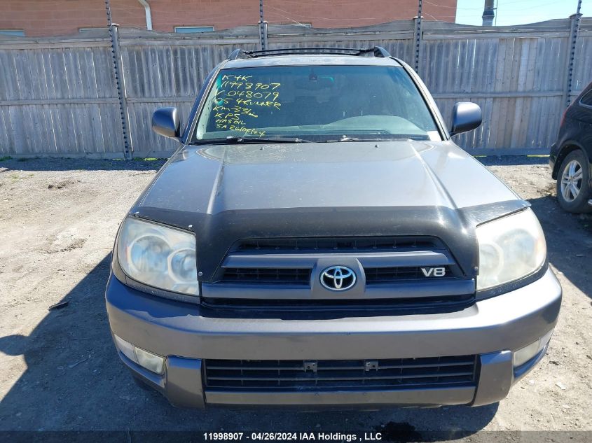 2005 Toyota 4Runner VIN: JTEBT17R650048079 Lot: 11998907