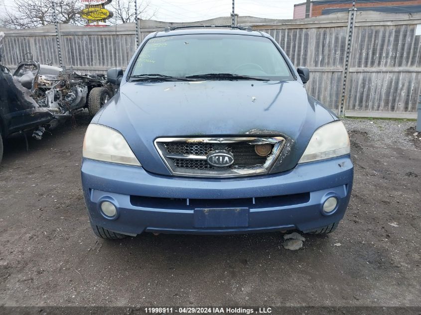2004 Kia Sorento Ex/Lx VIN: KNDJC733745250337 Lot: 11998911