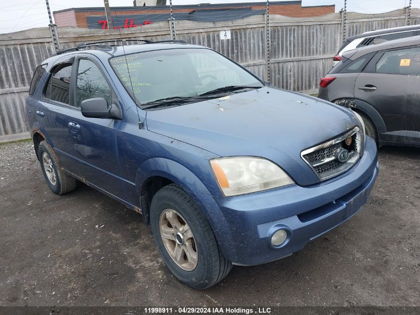 2004 Kia Sorento Ex/Lx VIN: KNDJC733745250337 Lot: 11998911