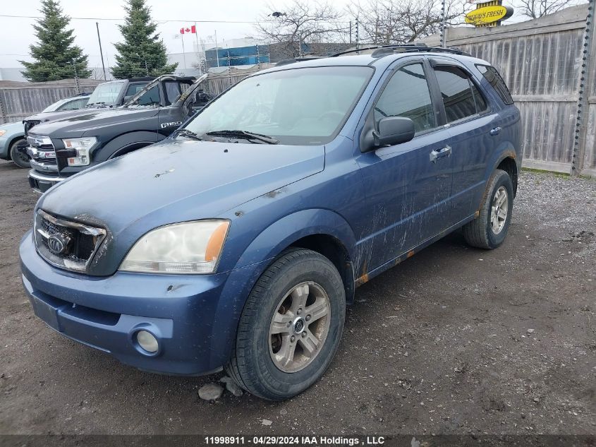 2004 Kia Sorento Ex/Lx VIN: KNDJC733745250337 Lot: 11998911