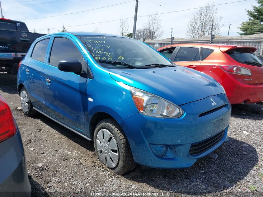 2015 Mitsubishi Mirage De VIN: ML32A3HJ0FH057817 Lot: 11998917