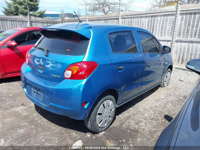 2015 Mitsubishi Mirage De VIN: ML32A3HJ0FH057817 Lot: 11998917