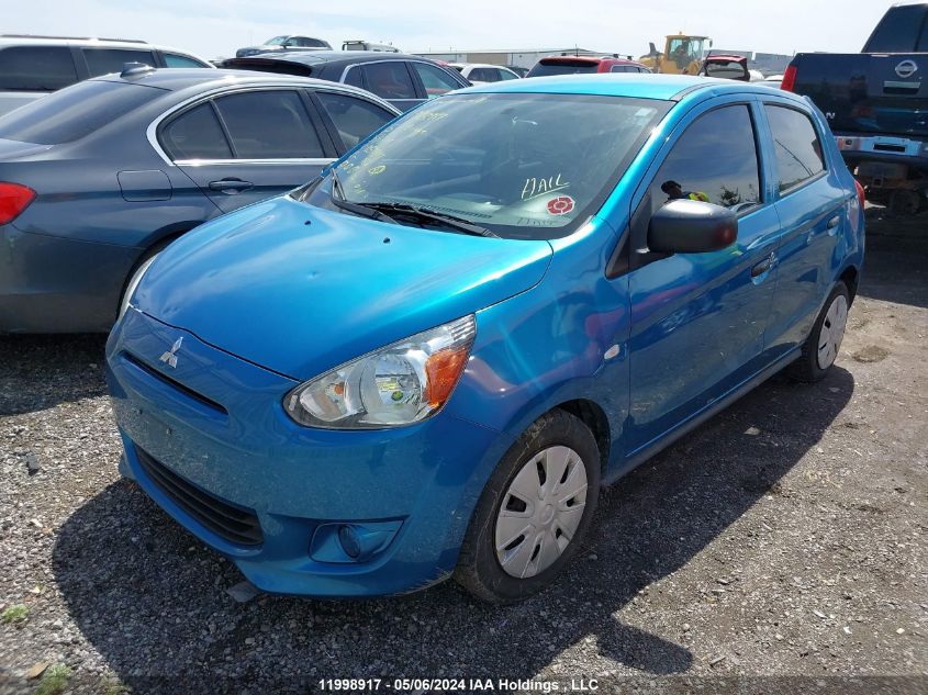 2015 Mitsubishi Mirage De VIN: ML32A3HJ0FH057817 Lot: 11998917