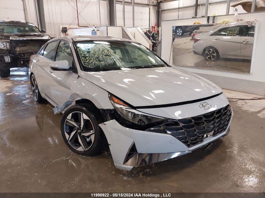 2022 Hyundai Elantra Sel VIN: KMHLN4AGXNU269328 Lot: 11998922