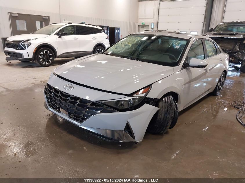 2022 Hyundai Elantra Sel VIN: KMHLN4AGXNU269328 Lot: 11998922