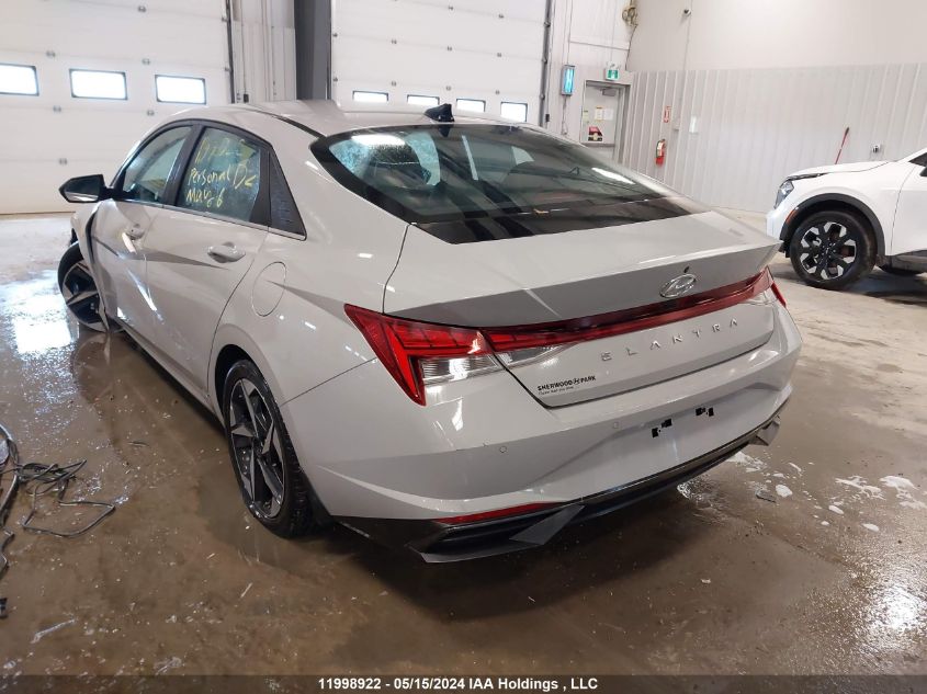 2022 Hyundai Elantra Sel VIN: KMHLN4AGXNU269328 Lot: 11998922