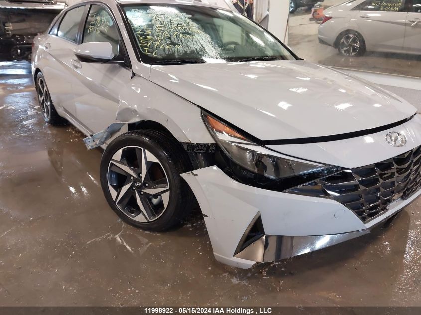 2022 Hyundai Elantra Sel VIN: KMHLN4AGXNU269328 Lot: 11998922