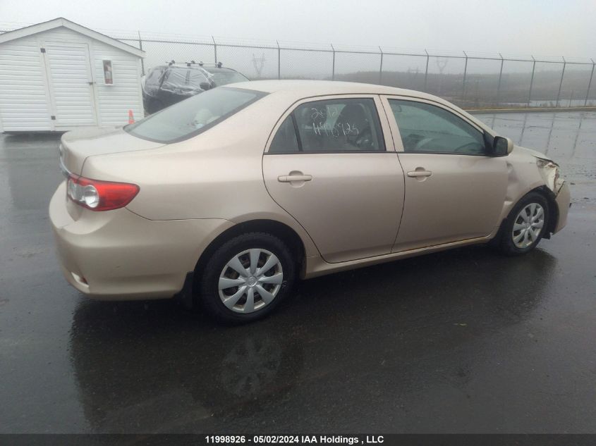 2012 Toyota Corolla Le VIN: 2T1BU4EE7CC829263 Lot: 11998926