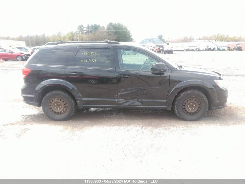 2014 Dodge Journey Sxt VIN: 3C4PDCCG5ET191437 Lot: 11998933