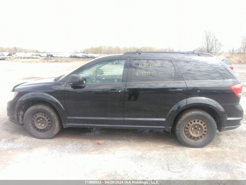 2014 Dodge Journey Sxt VIN: 3C4PDCCG5ET191437 Lot: 11998933