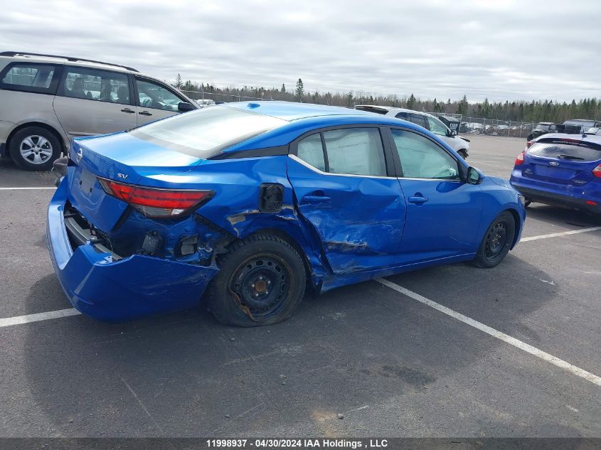 2021 Nissan Sentra VIN: 3N1AB8CV6MY209116 Lot: 11998937